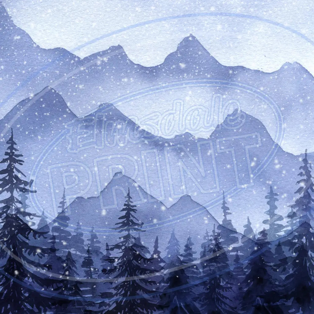 Winter Woods 009 Printed Pattern Vinyl