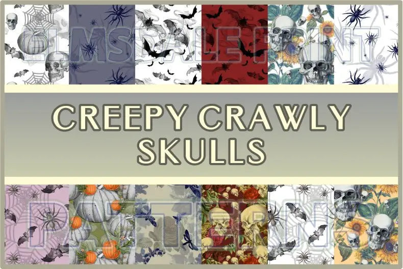Creepy Crawly Skulls