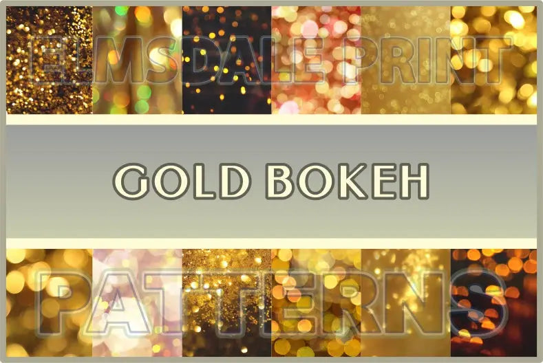 Gold Bokeh