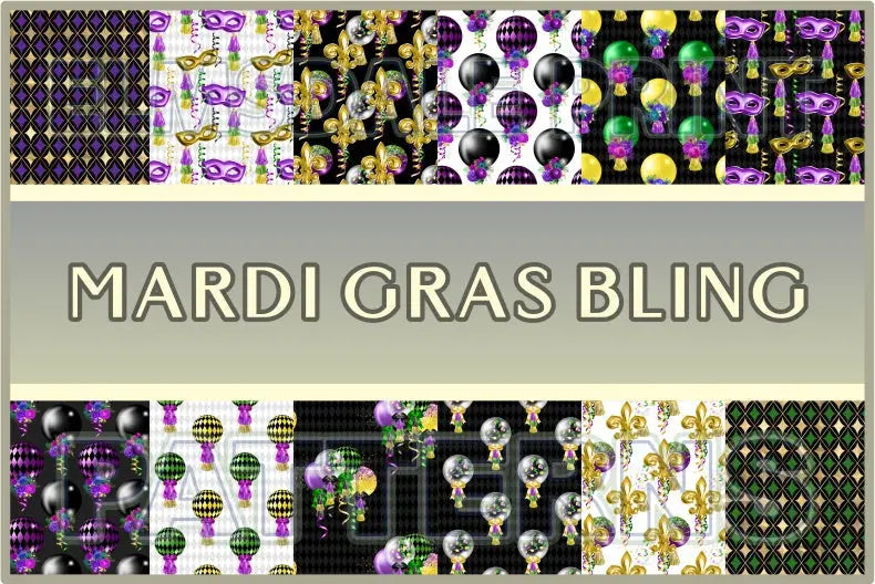 Mardi Gras Bling