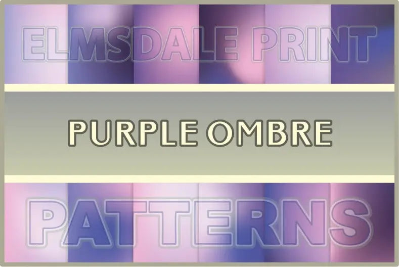 Purple Ombre