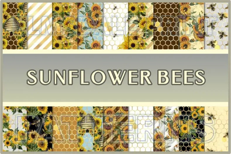 Sunflower Bees