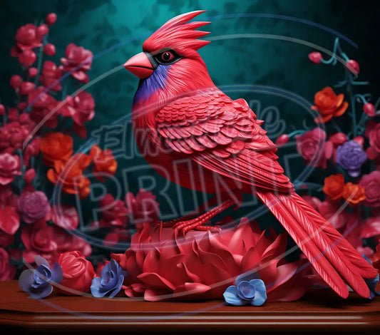 3D Cardinals 010 Printed Pattern Vinyl