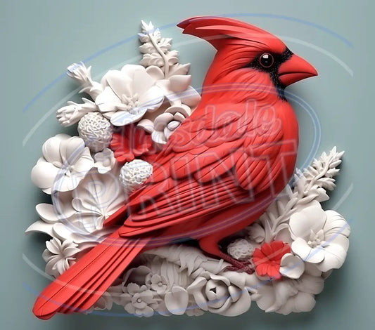 3D Cardinals 028 Printed Pattern Vinyl