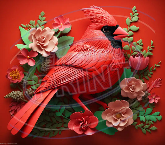 3D Cardinals 035 Printed Pattern Vinyl