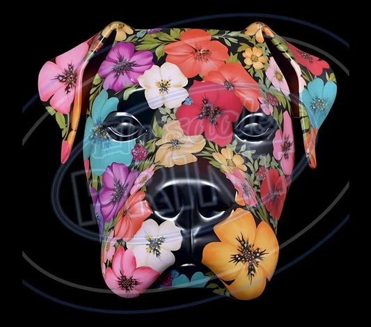 3D Dogs 005 Printed Pattern Vinyl