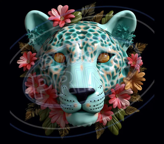 3D Safari Animals 001 Printed Pattern Vinyl