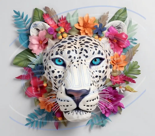 3D Safari Animals 005 Printed Pattern Vinyl