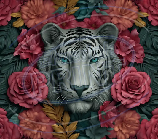 3D Safari Animals 016 Printed Pattern Vinyl