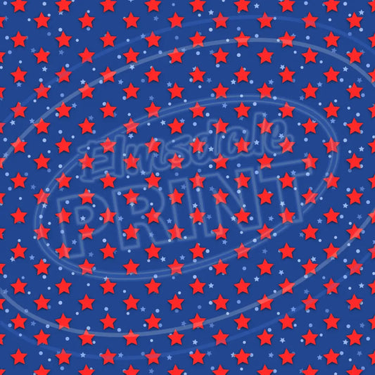 4Th Of July 001 Printed Pattern Vinyl