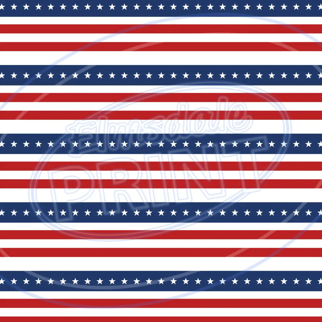 4Th Of July 003 Printed Pattern Vinyl