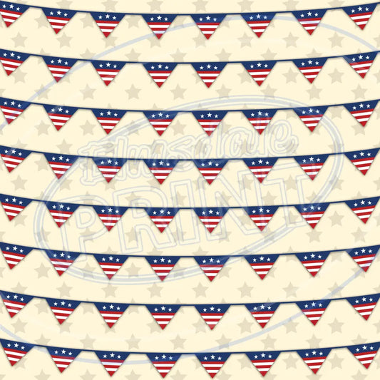 4Th Of July 012 Printed Pattern Vinyl