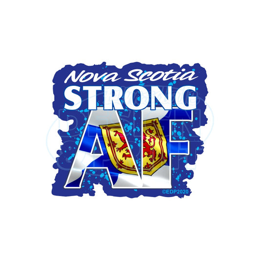 Nova Scotia Strong AF: Decals