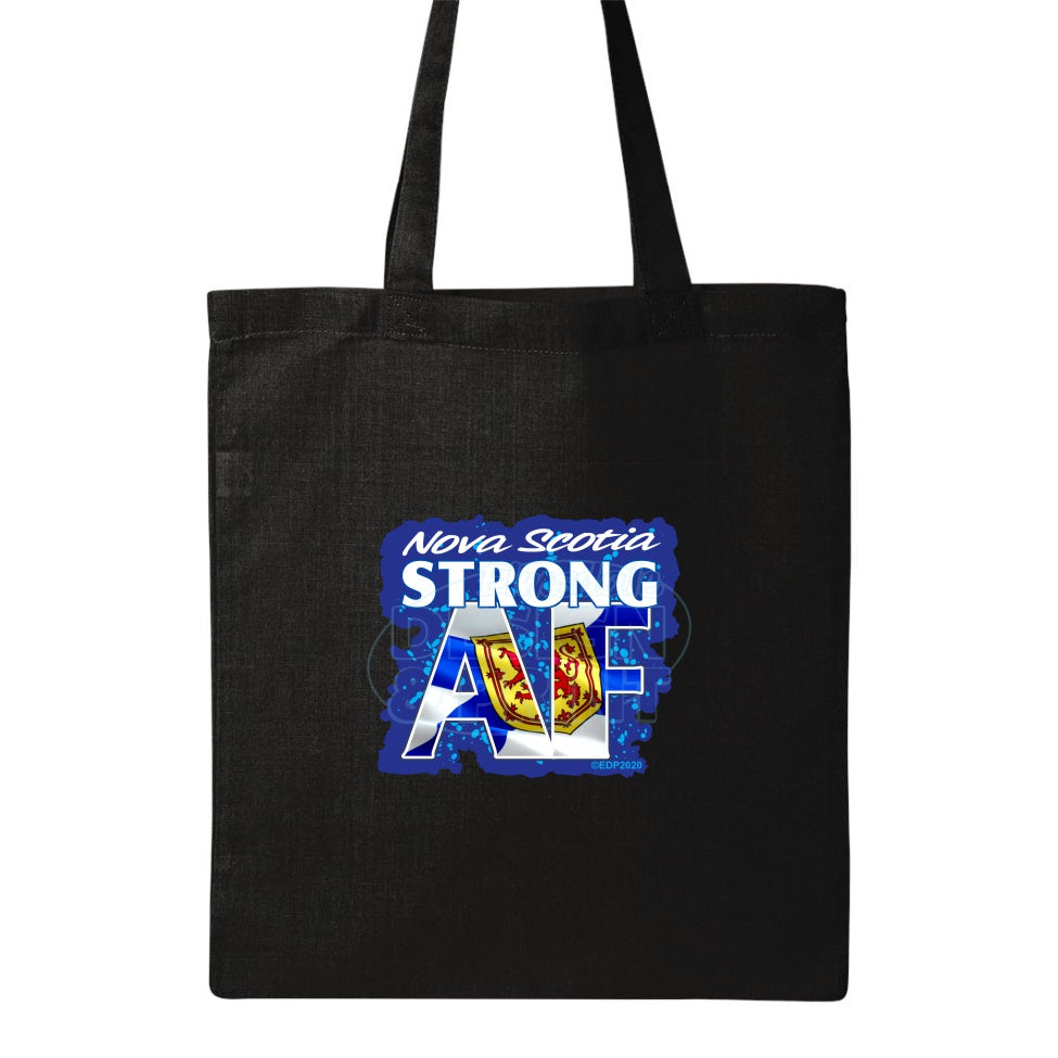 Nova Scotia Strong AF: Tote Bags