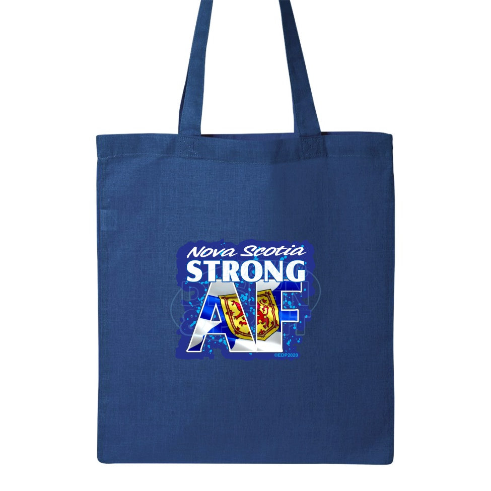 Nova Scotia Strong AF: Tote Bags
