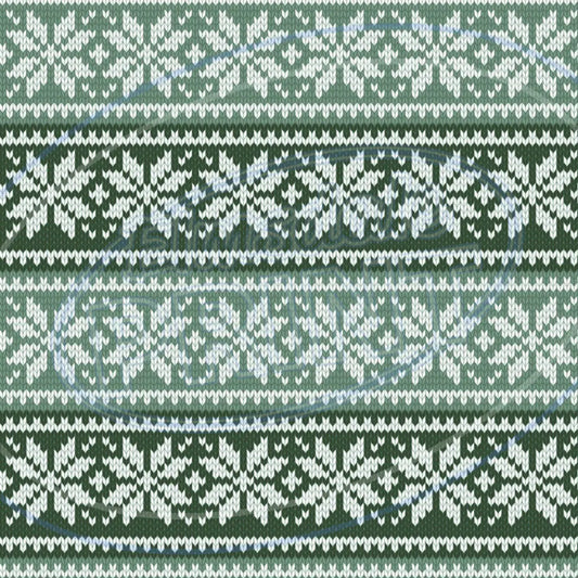 Alpine Knits 001 Printed Pattern Vinyl