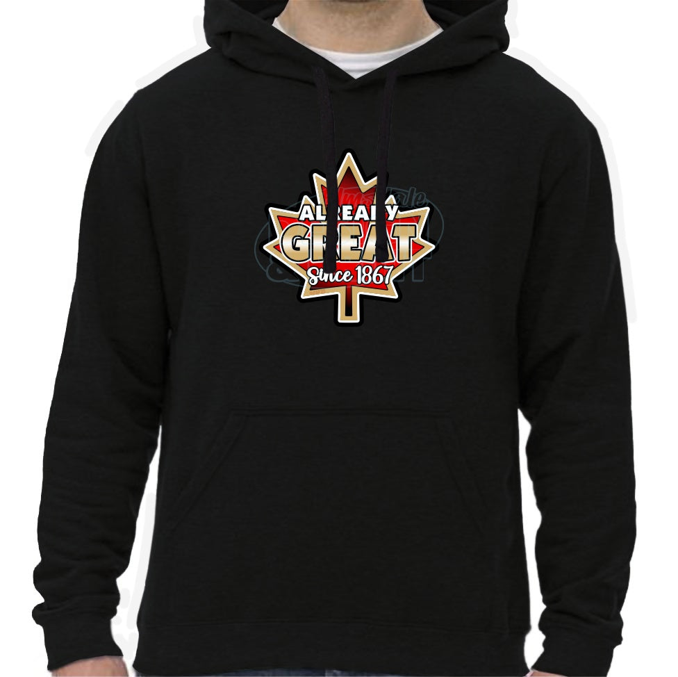 Already Great: Hoodies - Black / S