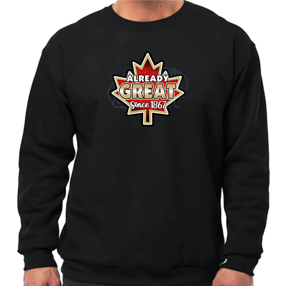 Already Great: Sweatshirts - Black / S