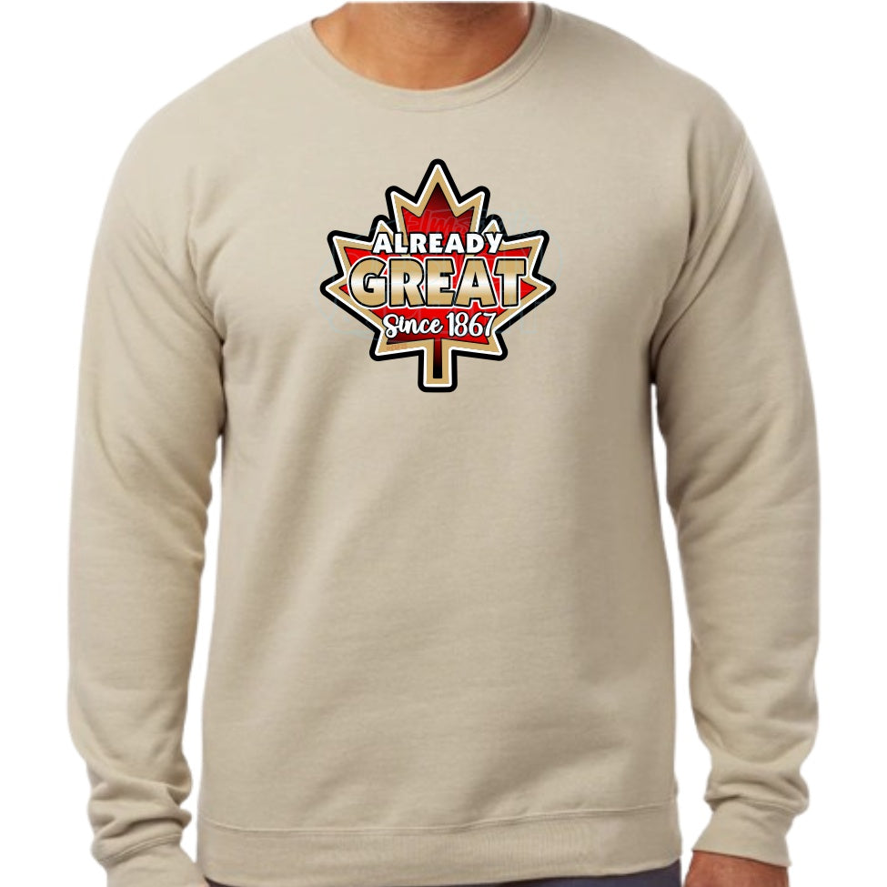 Already Great: Sweatshirts - Sand / S