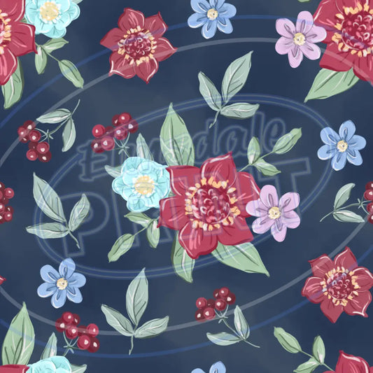 Antique Roses 017 Printed Pattern Vinyl