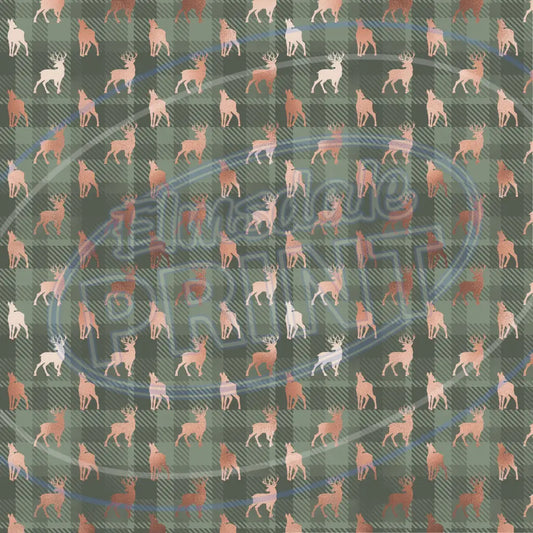 Aspen Flannel 015 - Small Pattern Printed Vinyl