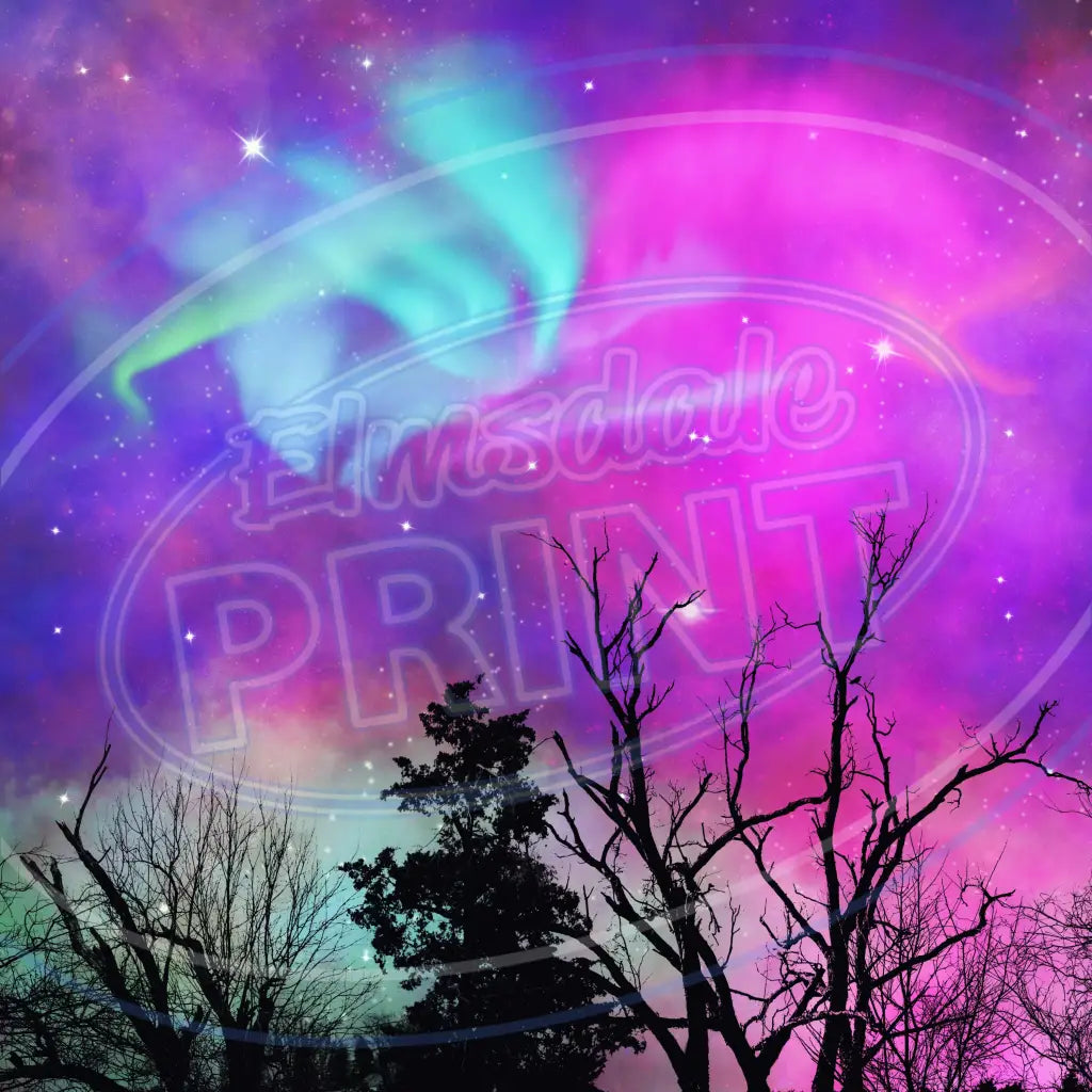 Aurora Forest 001 Printed Pattern Vinyl