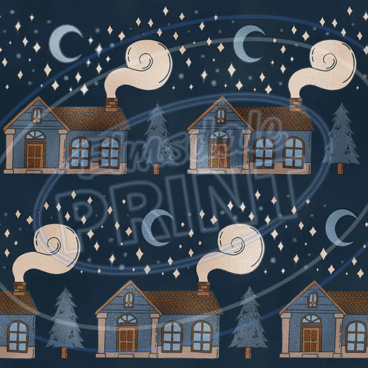 Autumn Night 001 Printed Pattern Vinyl