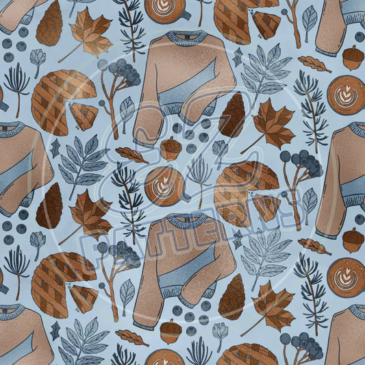 Autumn Night 009 Printed Pattern Vinyl