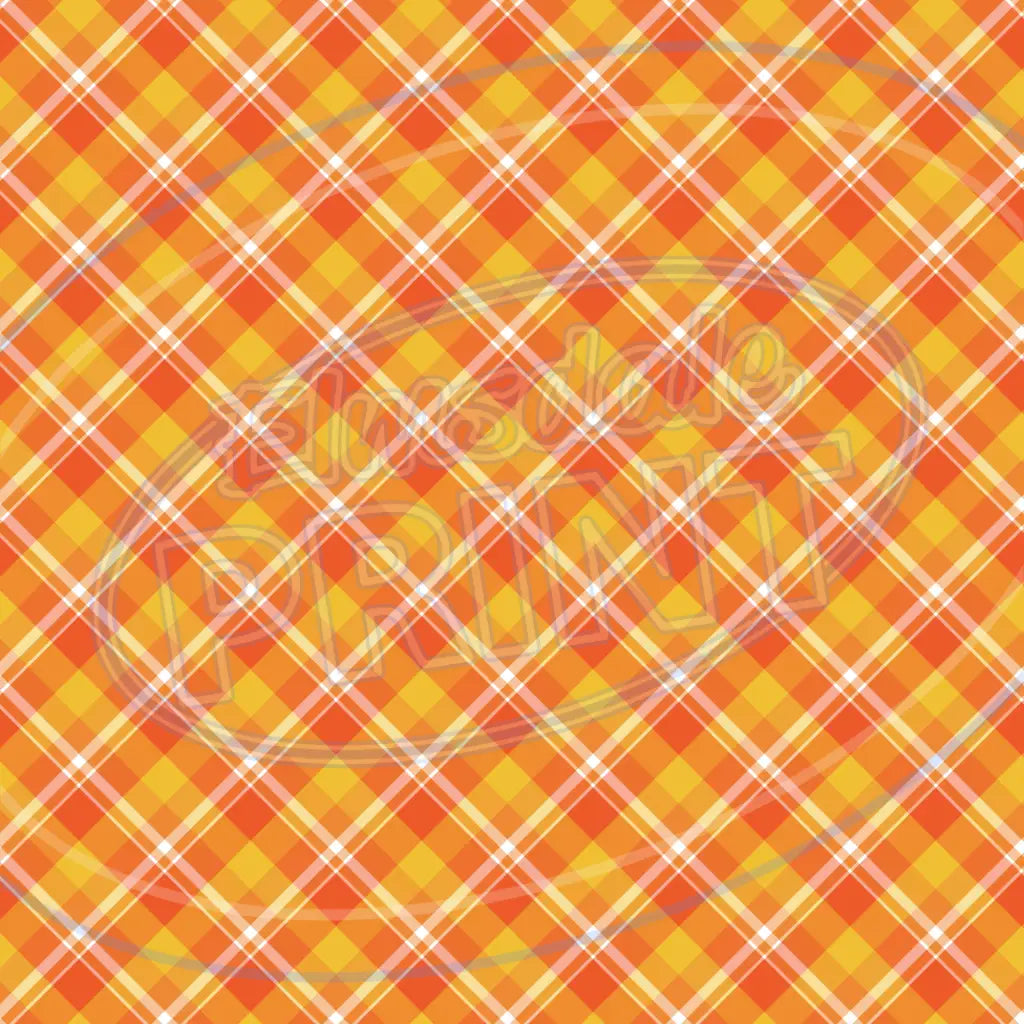 Autumn Orange 001 Printed Pattern Vinyl