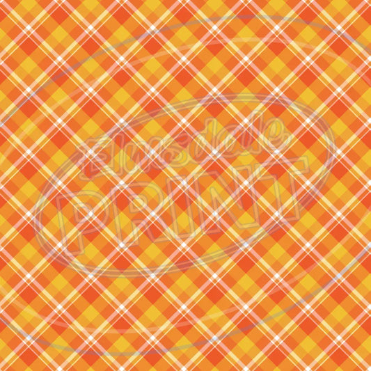 Autumn Orange 001 Printed Pattern Vinyl