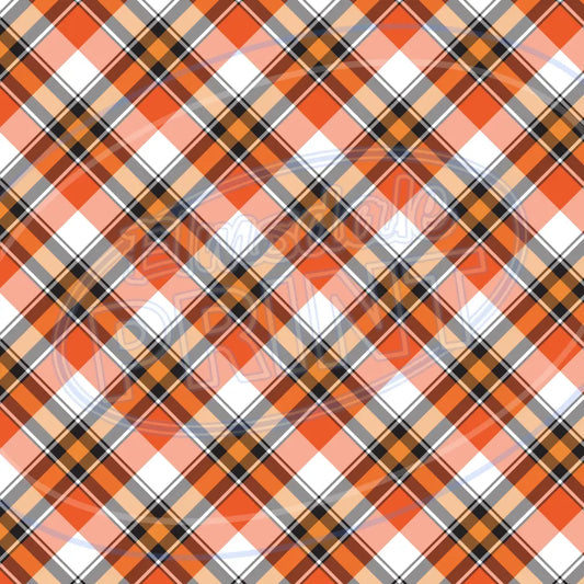 Autumn Orange 004 Printed Pattern Vinyl