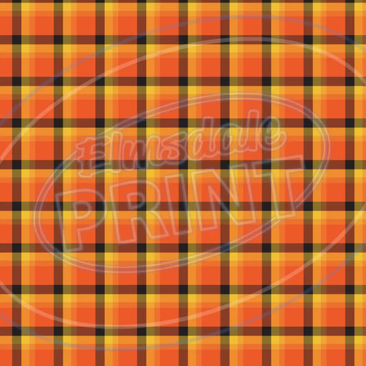 Autumn Orange 006 Printed Pattern Vinyl