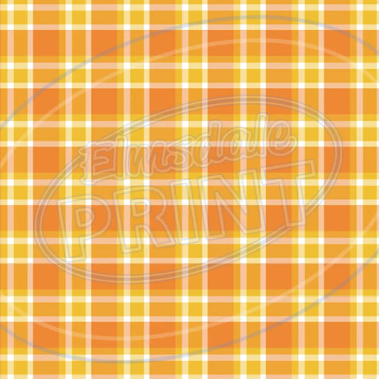 Autumn Orange 007 Printed Pattern Vinyl