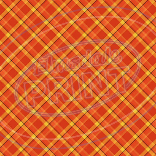 Autumn Orange 008 Printed Pattern Vinyl