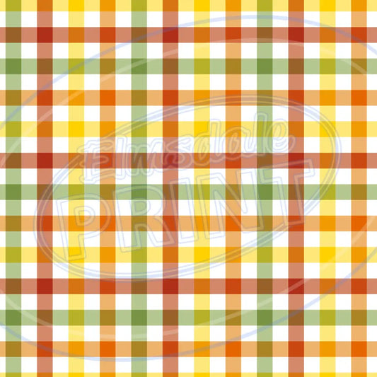 Autumn Plaid 004 Printed Pattern Vinyl