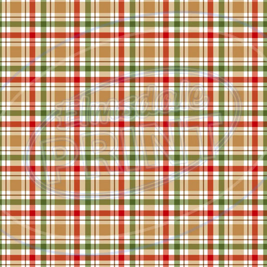 Autumn Plaid 015 Printed Pattern Vinyl