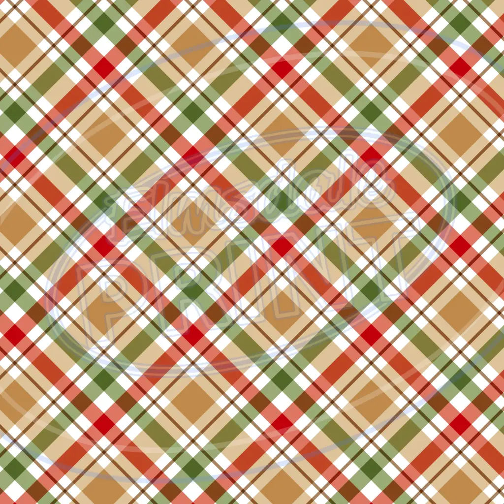 Autumn Plaid 020 Printed Pattern Vinyl