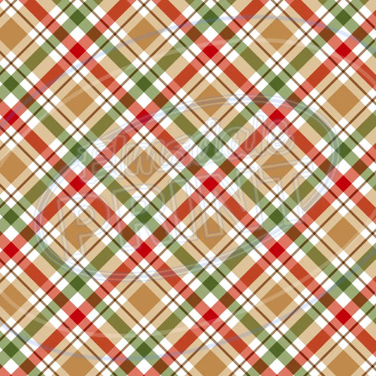 Autumn Plaid 020 Printed Pattern Vinyl
