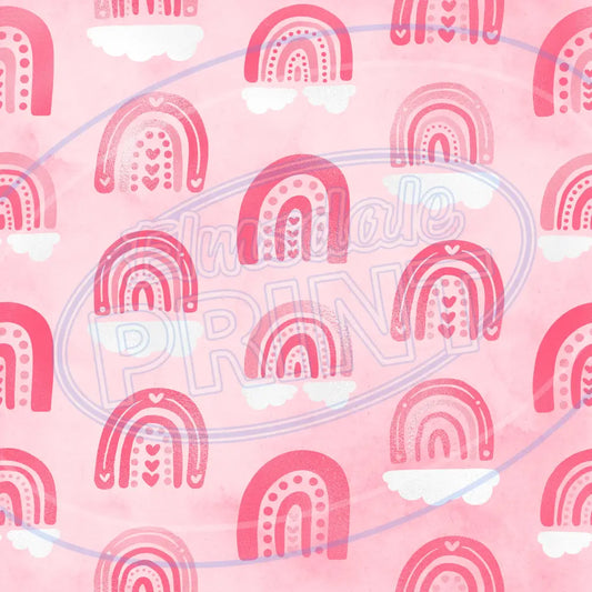 Baby Pink 004 Printed Pattern Vinyl