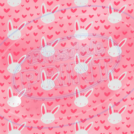 Baby Pink 007 Printed Pattern Vinyl