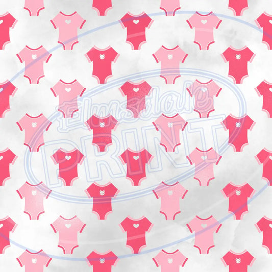 Baby Pink 009 Printed Pattern Vinyl
