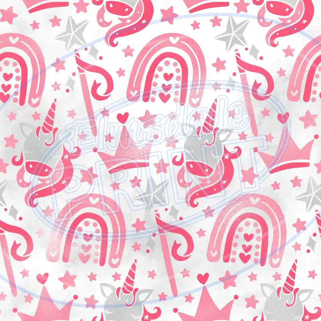 Baby Pink 015 Printed Pattern Vinyl