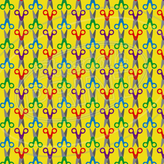 Back To School 004 Printed Pattern Vinyl