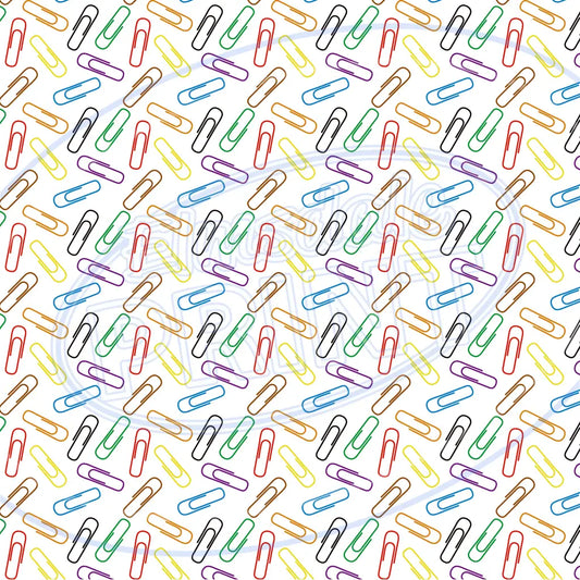 Back To School 007 Printed Pattern Vinyl