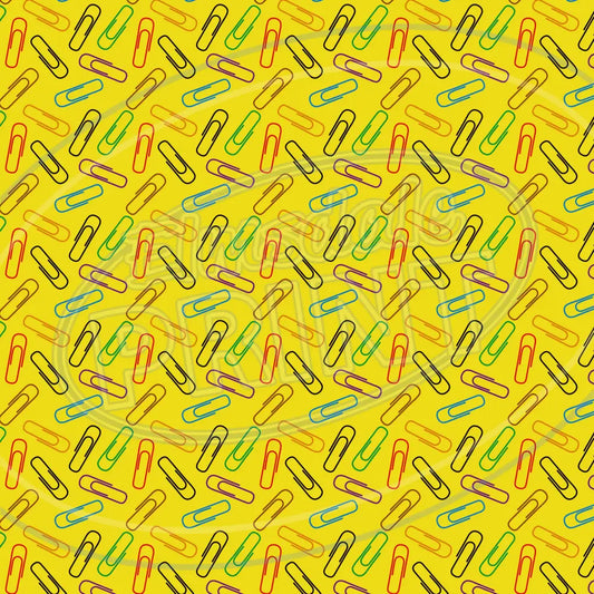 Back To School 008 Printed Pattern Vinyl