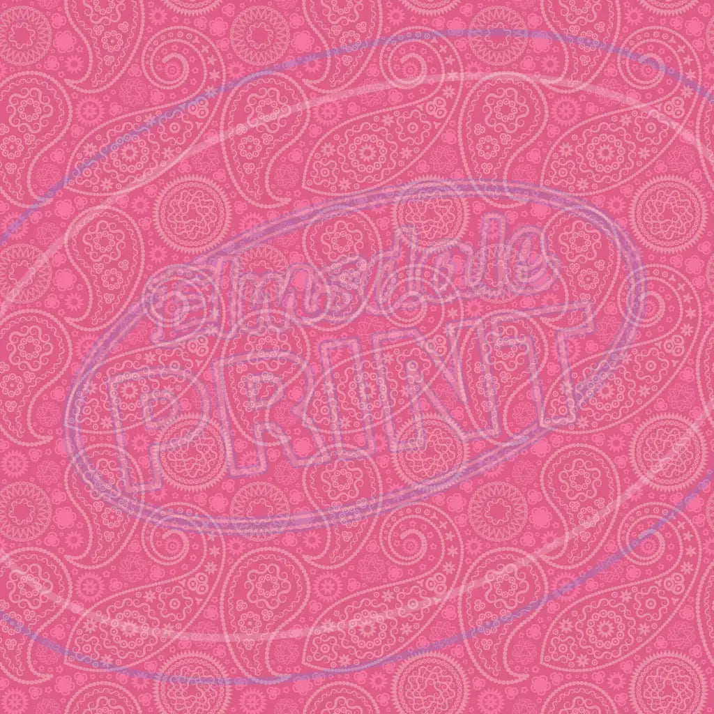 Bandana Paisley 007 Printed Pattern Vinyl
