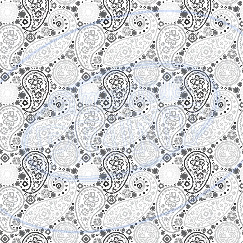 Bandana Paisley 008 Printed Pattern Vinyl