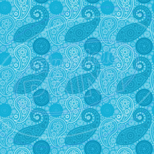 Bandana Paisley 009 Printed Pattern Vinyl