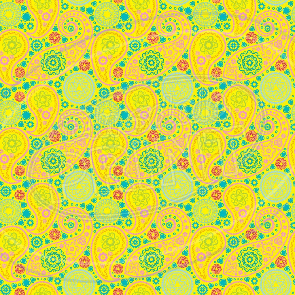 Bandana Paisley 014 Printed Pattern Vinyl