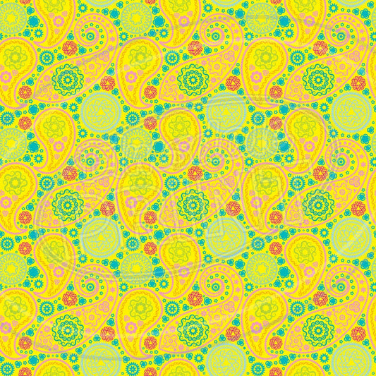 Bandana Paisley 014 Printed Pattern Vinyl